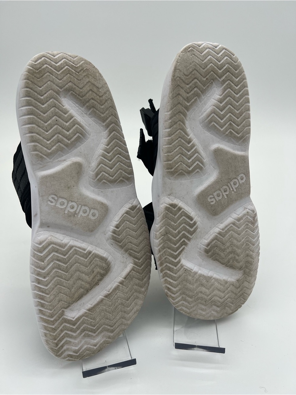 Adidas Black and Gray 90s slingback slides women size 6 - Picture 7 of 8
